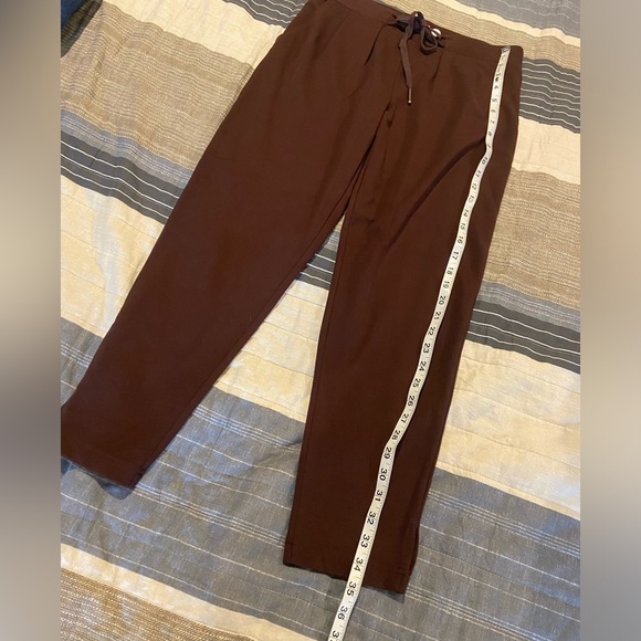 BETABRAND chocolate brown pants with pockets in Excellent condition - Picture 5 of 8